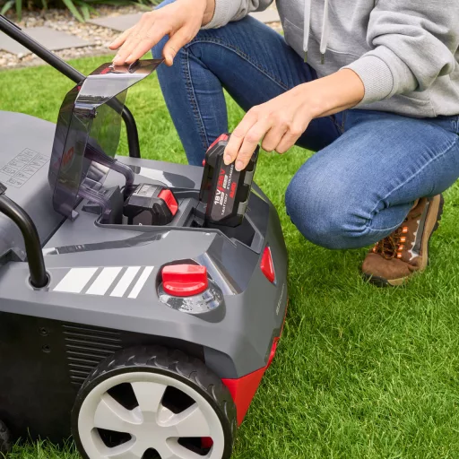 ALKO Combi Care 38.6 E akkumulátoros gyepszellőztető