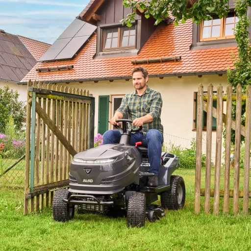 ALKO 14-92.6 HDS-A oldalkidobós fűnyíró traktor