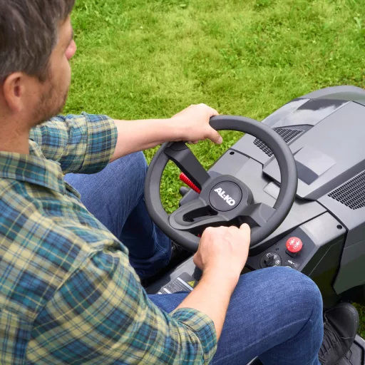 ALKO 14-92.6 HDS-A oldalkidobós fűnyíró traktor