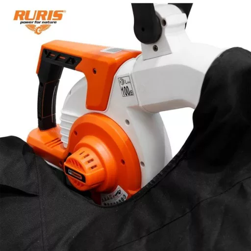 Ruris 1244e akkumulátoros lombfúvó/lombszívó