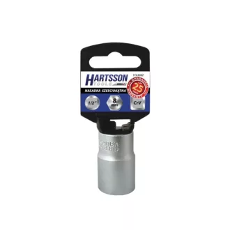 Hatlapú 1/2 dugókulcs 21mm PVC tartóval