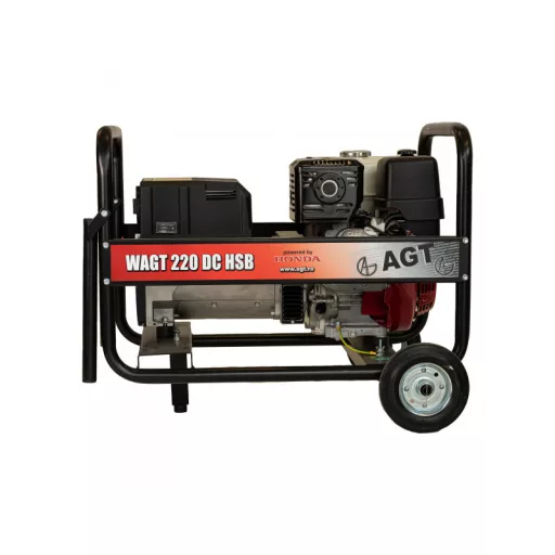 WAGT 220 DC HSB hegesztő áramfejlesztő 4 mm-es elektródáig (HONDA GX390)