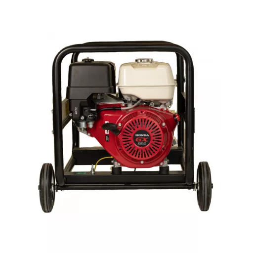 WAGT 220 DC HSB hegesztő áramfejlesztő 4 mm-es elektródáig (HONDA GX390)