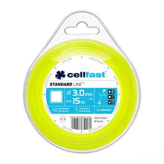 Cellfast Damil szögletes STANDARD 3,0 mm x 15 m