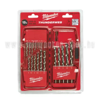 Milwaukee THUNDERWEB HSS-G fémfúrószár készlet