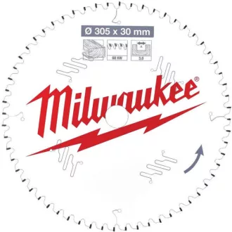 Milwaukee Körfűrészlap gérvágóhoz