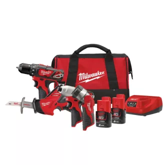 Milwaukee M12 BPP4A-202B akkumulátoros erőcsomag