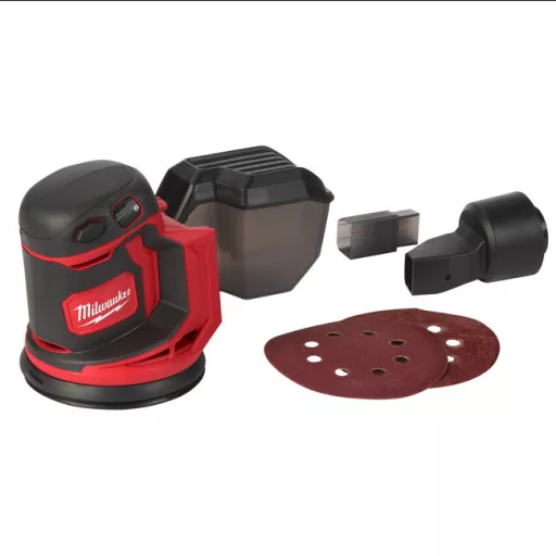 Milwaukee M18 BOS125-0 akkumulátoros excenter csiszoló