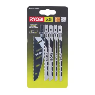 Ryobi RAK05JSBFC dekopírfűrészlap készlet