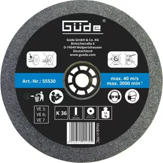 Güde Köszörűkorong 175x25x32 mm K36