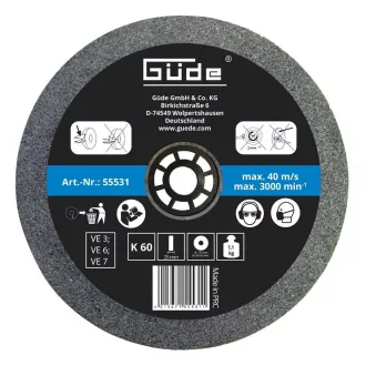 Güde Köszörűkorong 175x25x32 mm K60