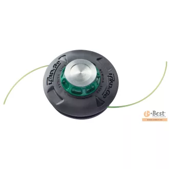   Oleo-Mac damilfej fém gomb Load&Go 130mm,3.0mm damil anya adapter 10x1.25mm