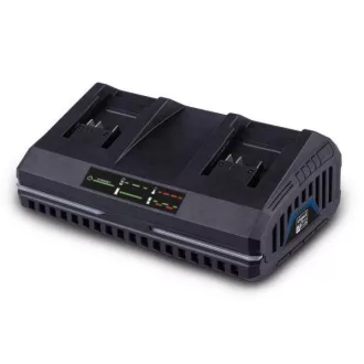 Scheppach SDBC2.4A Dupla akkumulátor töltő 2x20V/2.4A