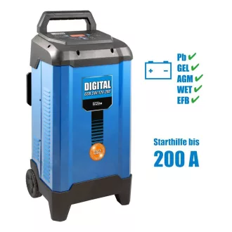 Güde GDB 24V/12V-200 akkumulátortöltő és bikázó