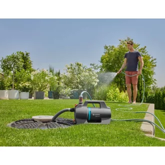   Gardena 4100 Silent kerti szivattyú készlet szívó tömlővel
