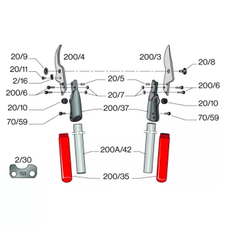 Felco 200A-60 ágvágó olló
