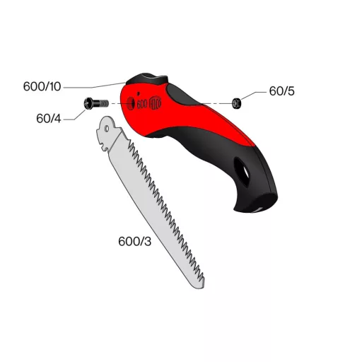 Felco 600 becsukható bicskafűrész