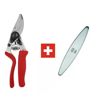 Felco 7 metszőolló + Felco 903 gyémánt fenőkő