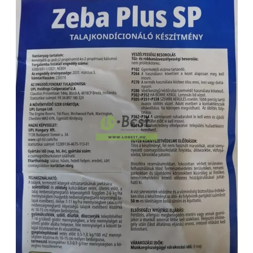 Zeba vízraktározó szuperabszorbens 1 kg